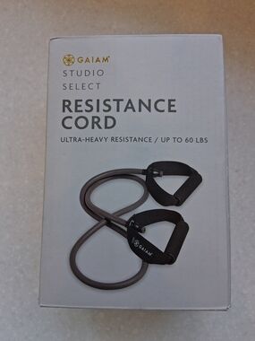 GAIAM Black Resistance Cord